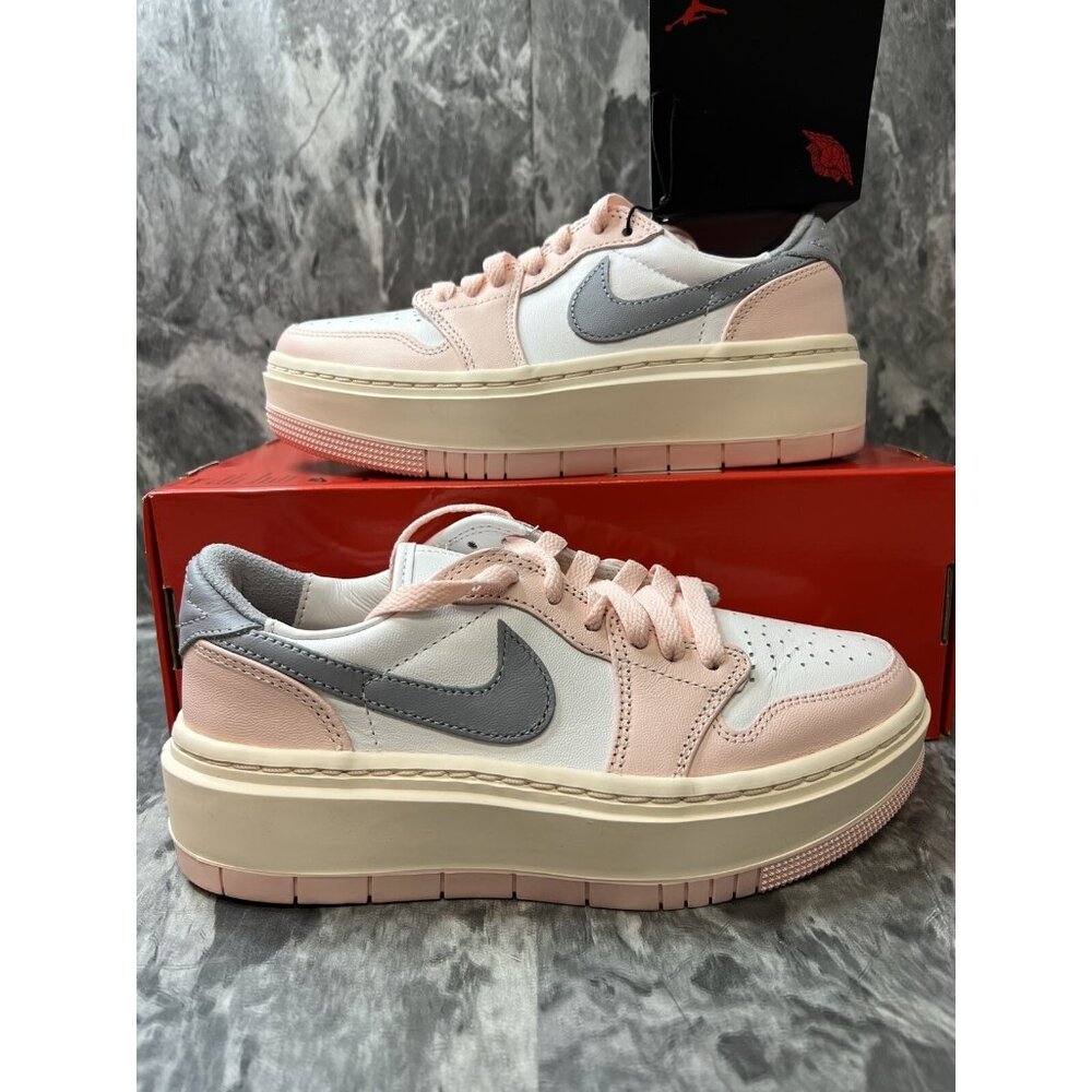 Air Jordan 1 Elevate Low Women Atmosphere/LT Steel Grey/White DH7004-600 SZ 10.5